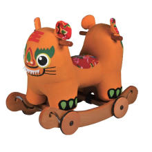 Rock&Ride on Horse Toy-Tiger